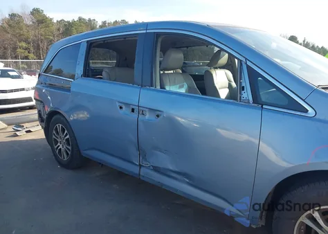 2011 Honda Odyssey Ex-L from USA, damaged, VIN 5FNRL5H64BB039425